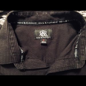 Rock & Republic button up 😎